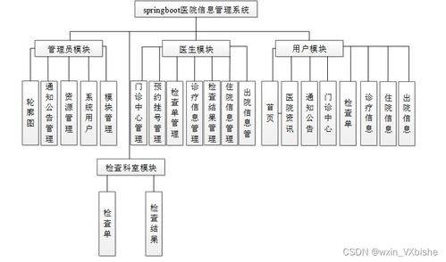 基于SpringBoot的醫院信息管理系統設計與實現